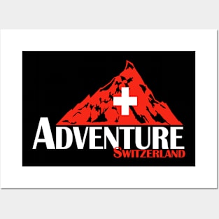 Adventure Switzerland Posters and Art